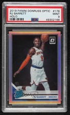2019 Panini Donruss Optic Rated Rookie Holo Prizm RJ Barrett #178 PSA 9 MINT 3g8