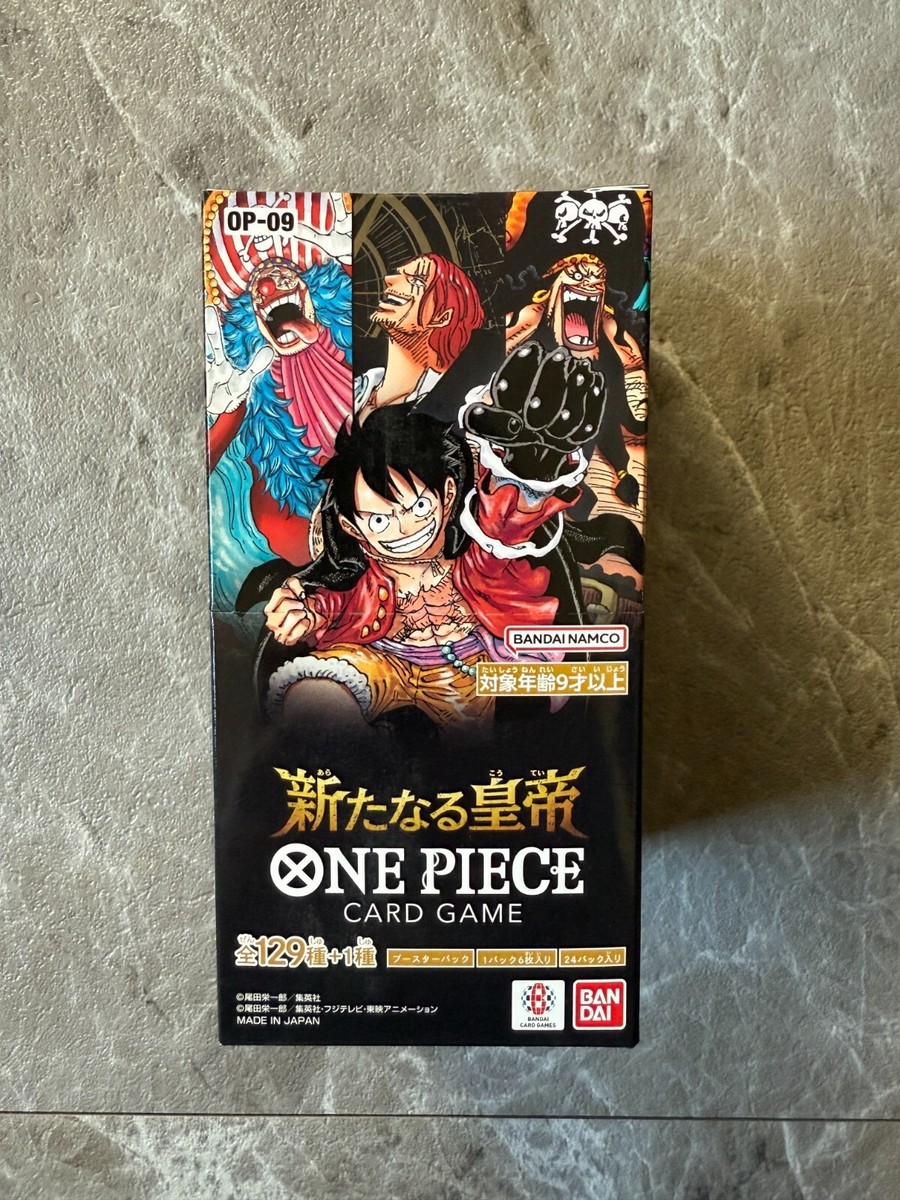 ONE PIECE Card Game The Four Emperors OP-09 booster box Bandai