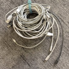 Lot Of 9 Lightning iPhone Cables - 6 4 Ft USB-A USB-C MFi-Certified