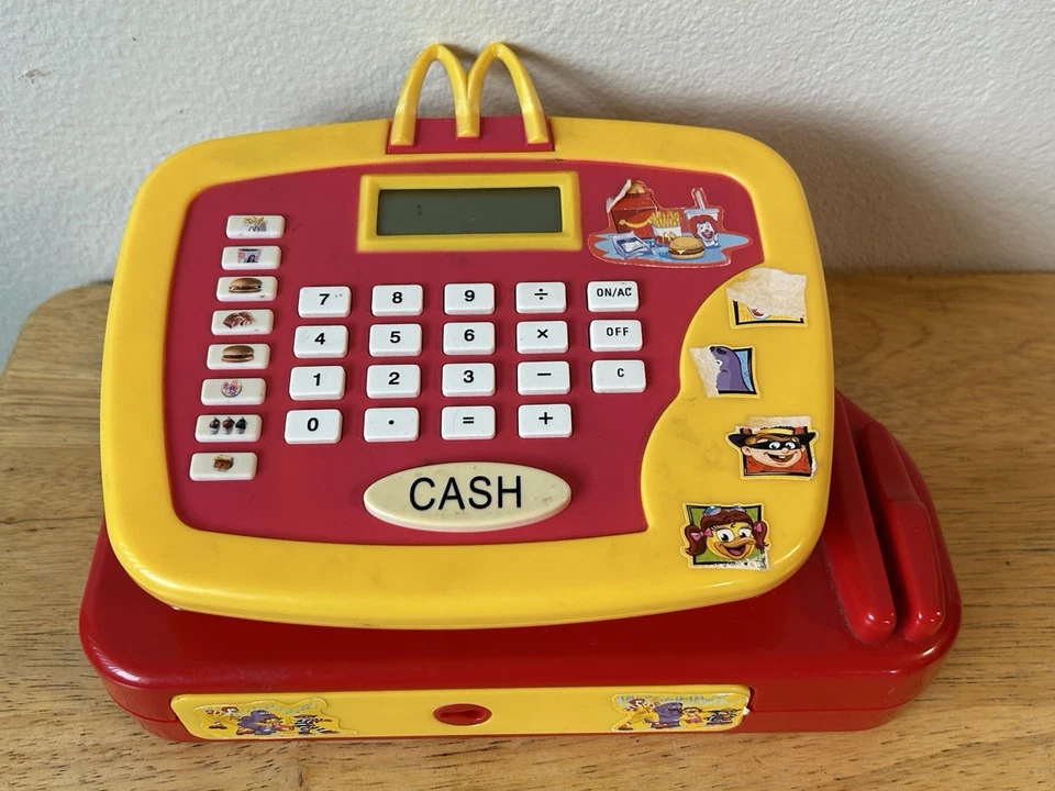 2004 McDonalds Restaurant Kids Play Pretend CASH REGISTER Vintage UNTESTED - Image 2 of 4