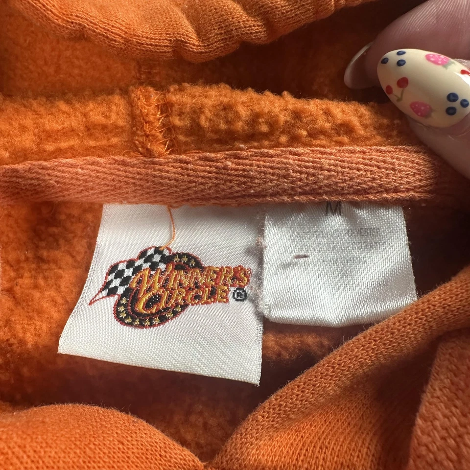 Винтажная мужская толстовка с капюшоном Tony Stewart средний размер NASCAR Racing The Home Depot 2000-е - Изображение 4 из 4