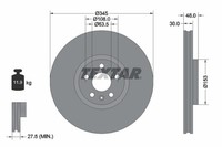 2X Bremsscheibe Pro+ Textar 92289805 FüR Volvo XC60 2 246 V90 235 S90 234 XC90 3