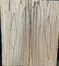 K D Spalted Maple KnifeScales/pen Blanks 2-pcs 3/8” x 2 1/4” X 5 1/4” 3043