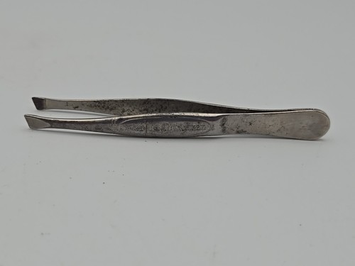 Vintage La Cross Tweezers Angled Tip 727 Made In USA 3"