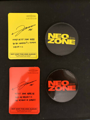 NCT 127 NEO ZONE マーク　直筆サイン入り　ポスター Official nct 127 signed autographed poster mark taeyong US