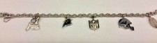 NFL Carolina Panthers Charm Bracelet, NEW