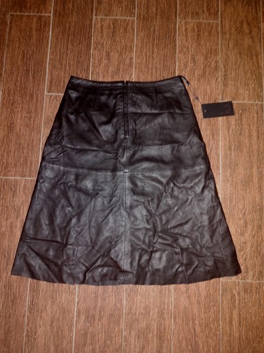 bod and christensen leather skirt