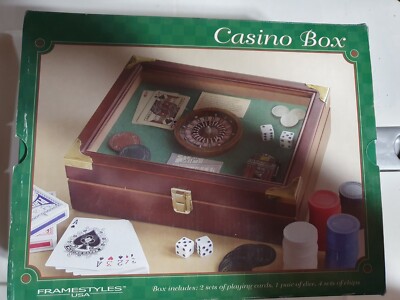 Vintage Casino Box Game