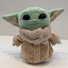 Star Wars The Mandalorian Grogu Baby Yoda Mattel 8" Plush. Stuffed Animal Toy.
