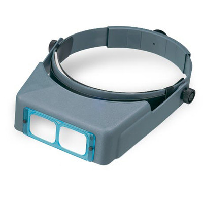 Donegan DA-10 OptiVisor  Binocular 3.5X Magnifier. Adjustable Headband Style