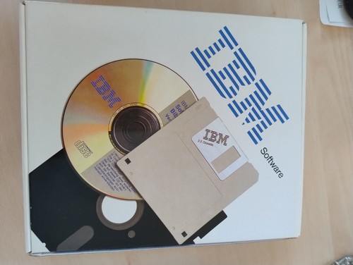 Unused - IBM OS/2 WARP V3 German version open original box - Imagen 4 de 6