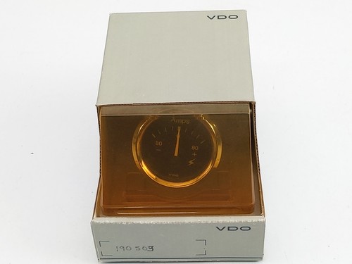 VDO 190 503 Standard Line Chrome Marine 2" 12V 80 AMP Non-Shunted Ammeter Gauge - Picture 6 of 6