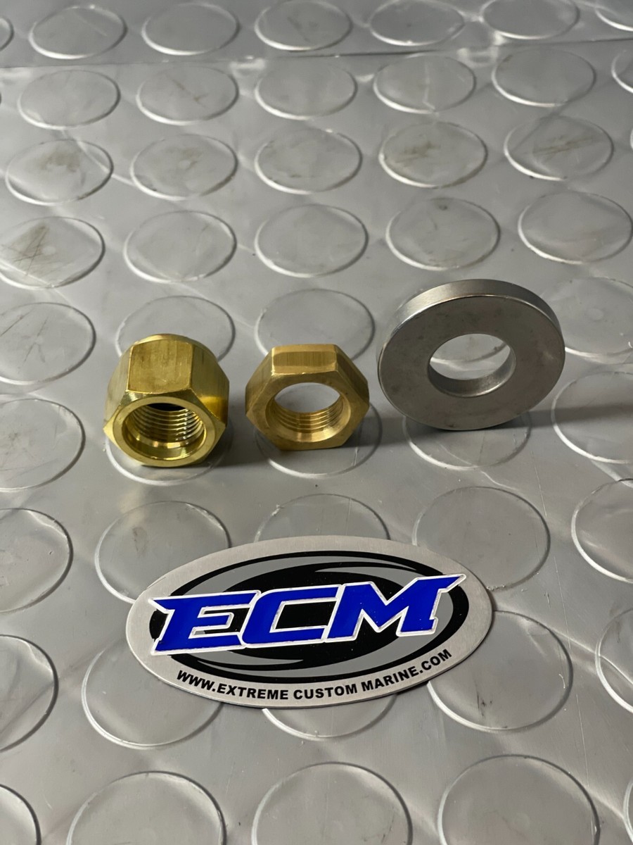 Mercury Mercruiser Quicksilver Propeller Nut Kit Heavy Duty Jam  