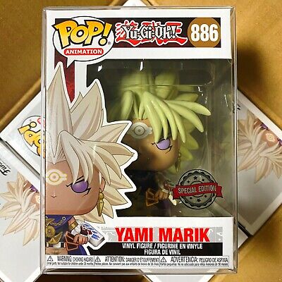 Funko Pop Yu-Gi-Oh : YAMI MARIK #886 Vinyl w/0.5mm case