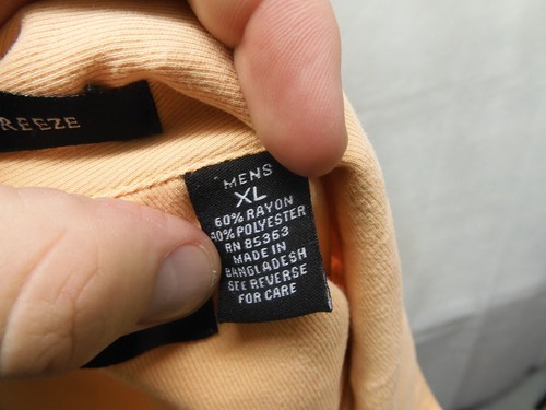 Audi Embroidered Button Down Shirt Orange XL - Picture 8 of 9