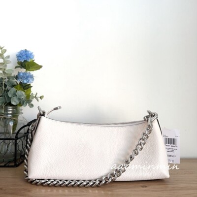 IN HAND Coach CL656 Charlotte Chain Shoulder Bag - Amazon Green