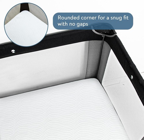 Waterproof Pack N Play Mattress Topper Pad 38"x26" with Removable Washable Cover - Picture 6 of 7