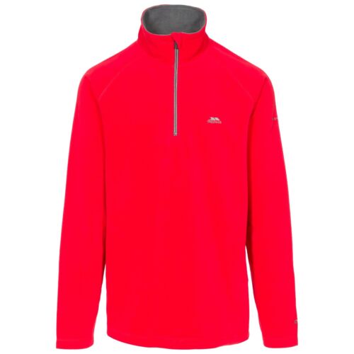 Trespass Mens Blackford Fleece Jumper Half Zip Pullover Sweater Microfibre - Picture 6 of 74