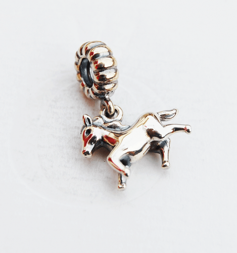 Genuine Pandora Dangle Charm Chinese Zodiac "Horse" - 791099 - retired - Picture 2 of 2