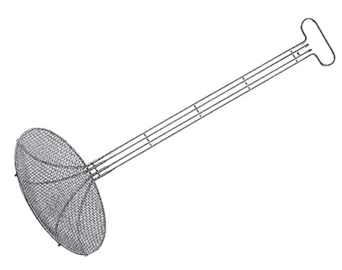 2 x 18/10 Skimmer / Spider L60cm D28cm MPN 92/280 Chip Frying Utensils -Incl VAT