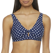 Swim Dots Bralette Bikini Swimsuit Top Size M, XL New