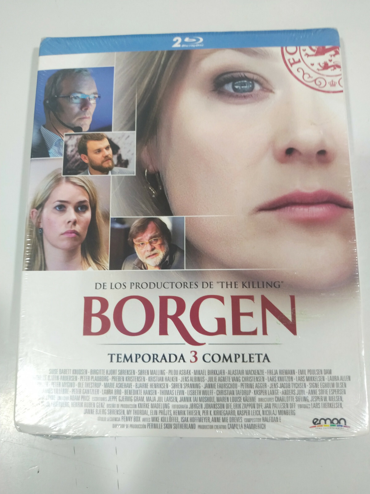 Borgen Third Season 3 Complete - Blu-Ray Spanish Danish English New - 3T