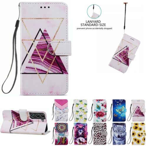 For Samsung Galaxy S25 S24 S23 S10 Magnetic Leather Flip Stand Card Wallet Case