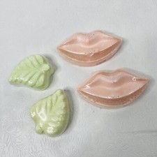 4 Beloved Bath Bombs Green Clay  Eucalyptus and Peach Prosecco  Mimosa Flower