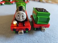 Thomas Friends Take N Play TALKING HENRY WITH TENDER GREEN ENGINE Loose CHINA
