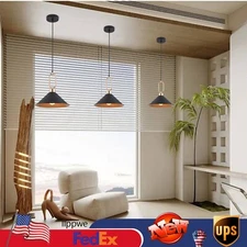 Modern Indoor Chandelier Industrial 3 Light Island Pendant Light Fixture Bedroon