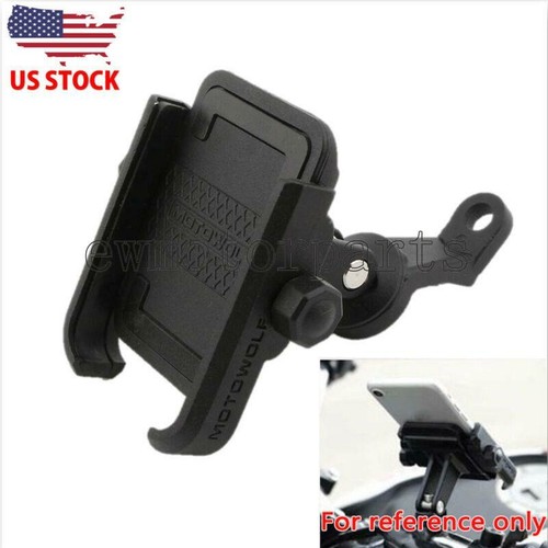 Motorcycle Bike ATV MTB Phone Handlebar Mirror Mount Holder For Cell Phone GPS - 第 7/8 張圖片