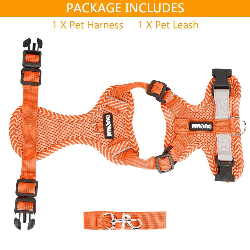 Dog Harness for Small Dogs Adjustable Puppy Cat Harness Vest Pet Outdoor Walking