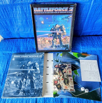 Battletech Battleforce 2 Warfare FASA 1703 Box Set RPG 1997 Game - Incomplete 