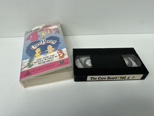 The CARE BEARS Volume 4 1993 VHS TAPE animated kids VIDEO PAL - Picture 2 of 6