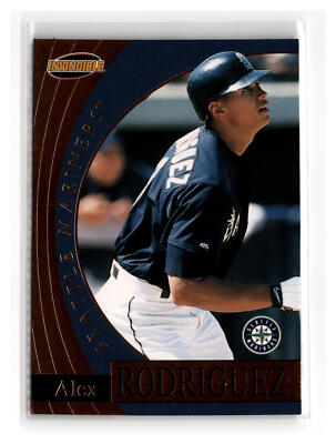 Alex Rodriguez Baseball #19 1999 Pacific Invincible Seattle Mariners