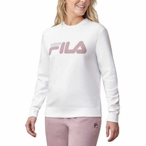Fila Women's Ladies' French Terry Crewneck Sweatshirt Choose Color Size - Picture 1 of 12