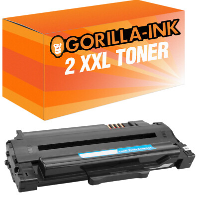 2x Laser Toner Kartusche XXL für Samsung ML-1910 MLT-D1052L ML1910 ML1911