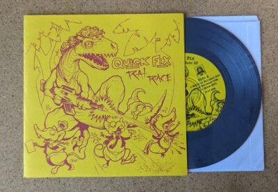 Quick Fix Rat Race EP 7'' Vinyl Record - Civic Progress Career Suicide