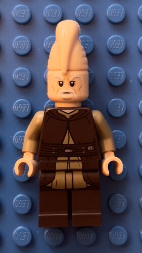 LEGO STAR WARS Ki-Adi-Mundi Minifigure 75206 Printed Legs sw0911 JEDI KNIGHT