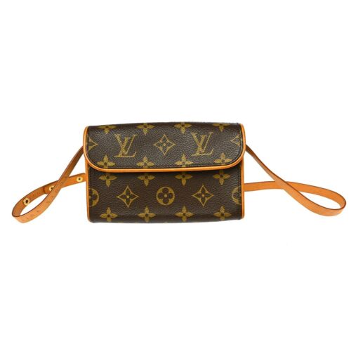 LOUIS VUITTON POCHETTE FLORENTINE BUM BAG #S MONOGRAM M51855 FL0093 XX29211