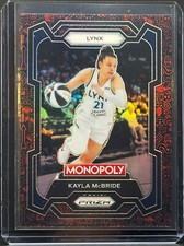 2024 Panini Prizm Monopoly WNBA - Kayla McBride #61 Red Classic Icon