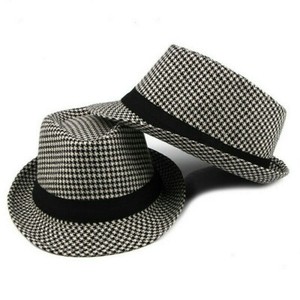 mens houndstooth hat