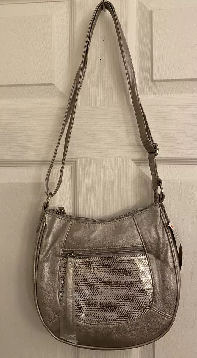 Sequin store hobo bag