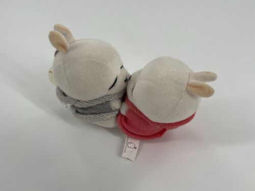 Mashimaro Kissing Plush Keychain Vintage 2000 Original Korea Japan Sanrio Rare - Picture 2 of 11