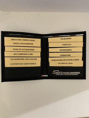 #ad Wallet Sun Electric Corporation advertising with 12 Card Slots $19.99