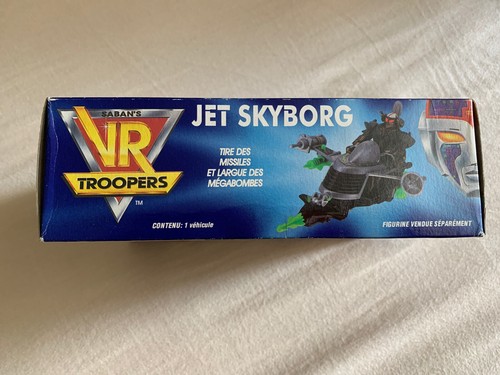 Saban VR Troopers Skyborg Jet con lancio missili d'assalto e mega bombe nuovo con scatola - Foto 4 di 4