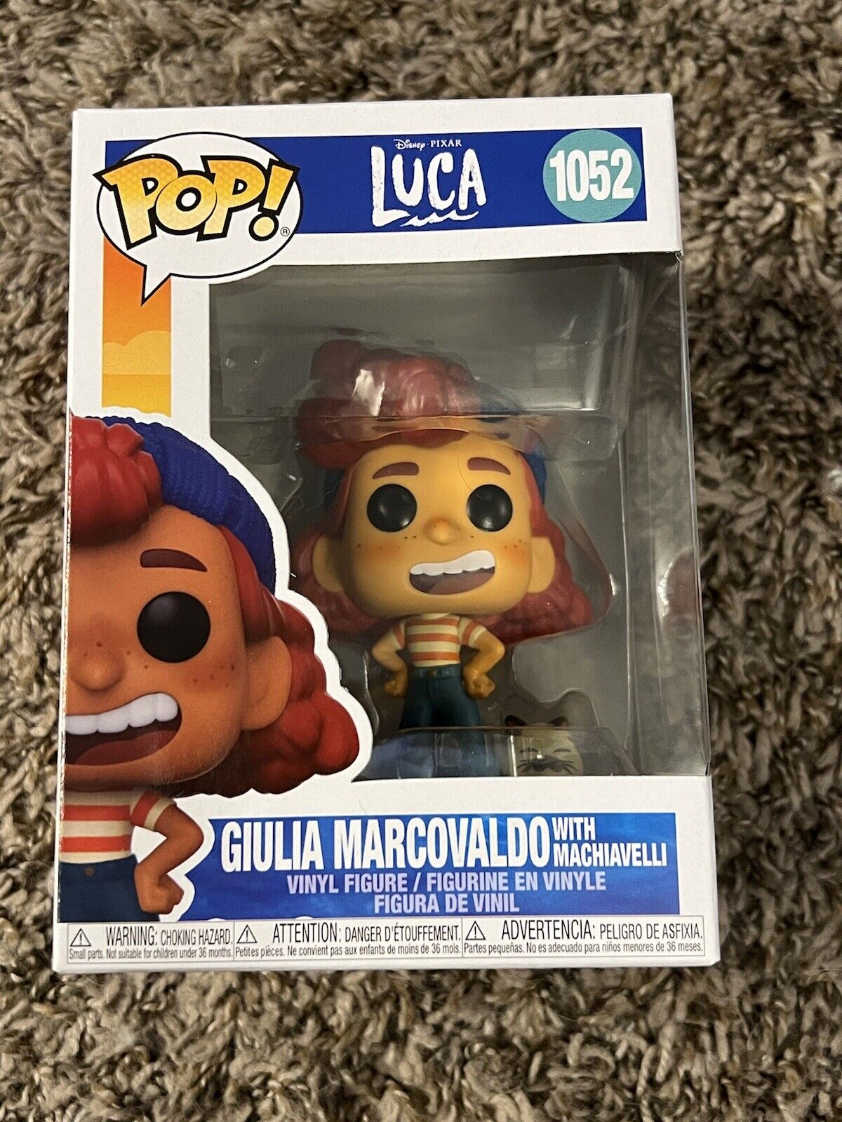 A first look at Funko Pops from Disney Pixar's latest film, Luca. 