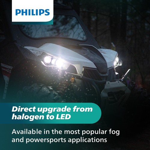 Philips UltinonSport LED White H1 Two Bulbs Fog Light Replacement Upgrade Stock - Picture 18 of 20