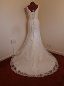 vintage wedding dress size 16