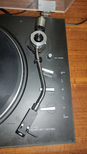 TOCADISCOS semiautomático JVC JL-A20 de la década de 1970 - Imagen 3 de 8